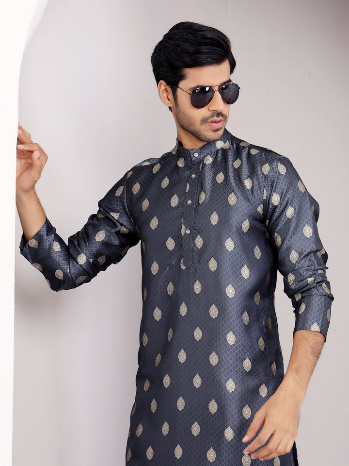 Sophisticated Jacquard Kurta | Modern Traditional Blend for Gatherings