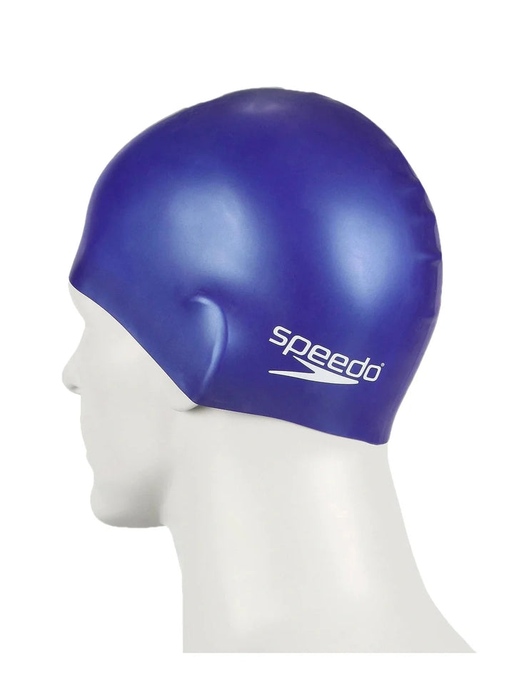 Speedo 8709900002 Junior Plain Moulded Silicone Swim Cap