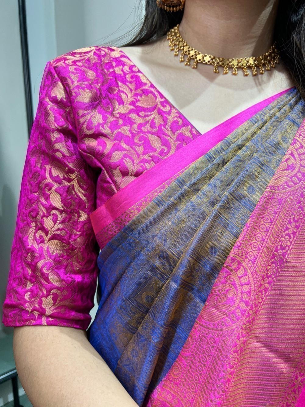 Vibrant color luxurious fabric exclusive attire crafted for elegance and style.