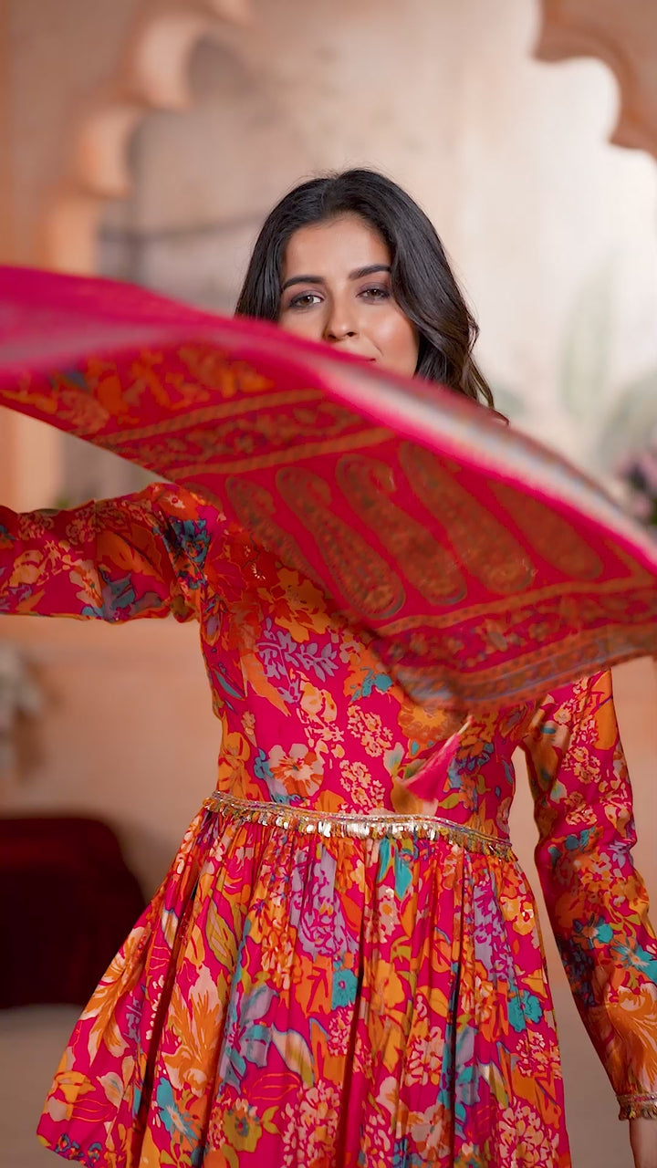 Luxurious Silk Salwar Kameez with Intricate Embroidery | Elegant Ethnic Wear for Women