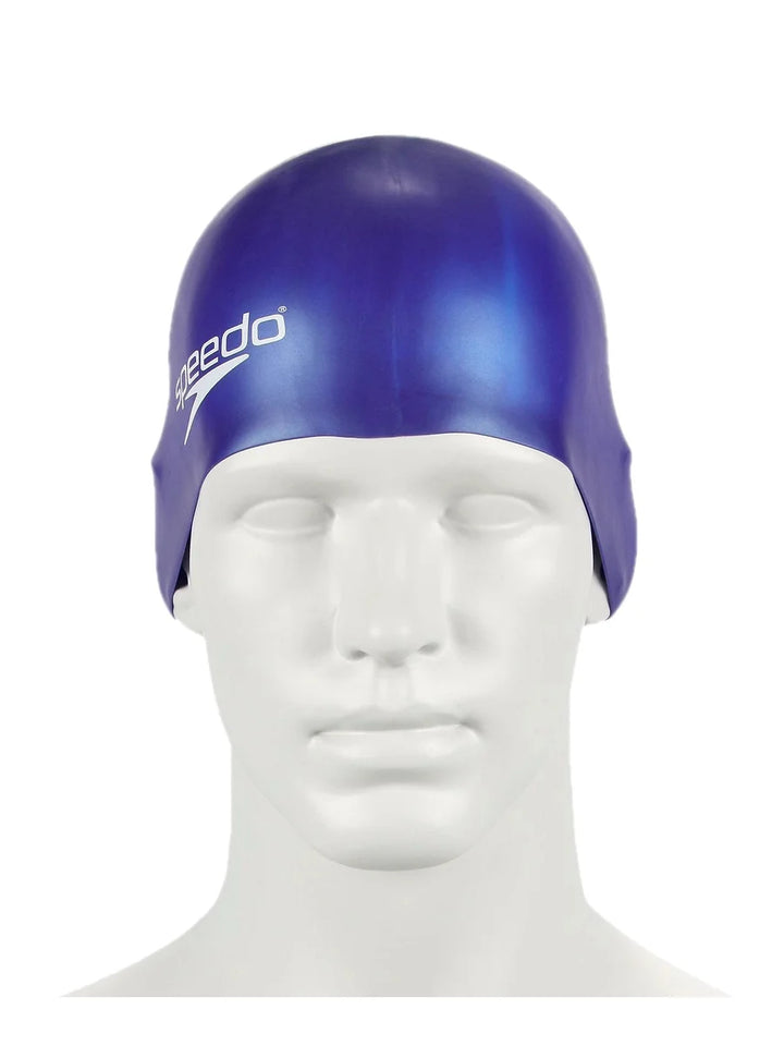 Speedo 8709900002 Junior Plain Moulded Silicone Swim Cap