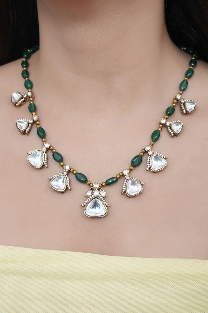 Elegant Crystal Statement Necklace | Bold Fashion Jewelry