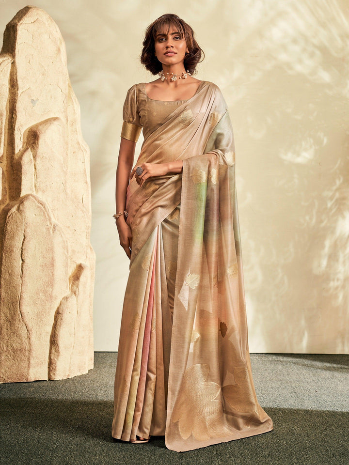 Vibrant color silk saree crafted for elegance and style.