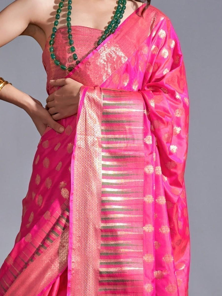 Vibrant color luxurious fabric exclusive attire crafted for elegance and style.