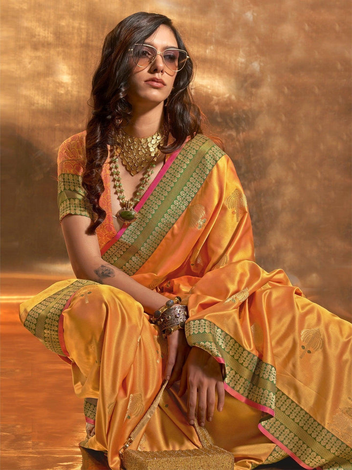 Vibrant color luxurious fabric exclusive attire crafted for elegance and style.