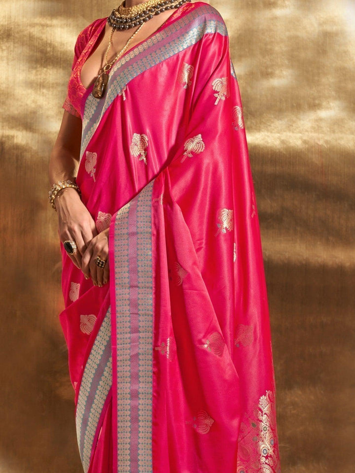 Vibrant color luxurious fabric exclusive attire crafted for elegance and style.