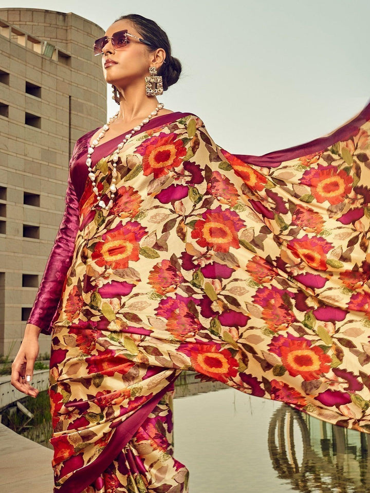 Vibrant color luxurious fabric exclusive attire crafted for elegance and style.