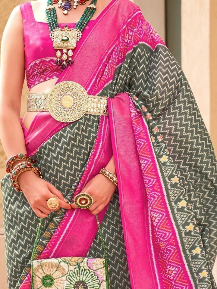 Vibrant color luxurious fabric exclusive attire crafted for elegance and style.