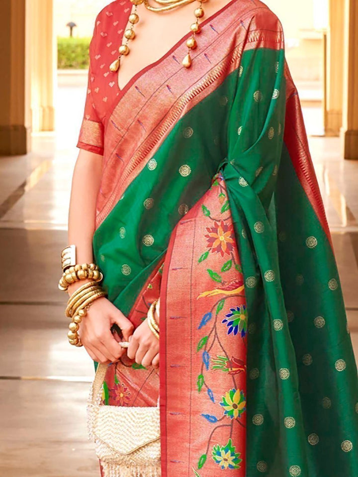 Vibrant color luxurious fabric exclusive attire crafted for elegance and style.