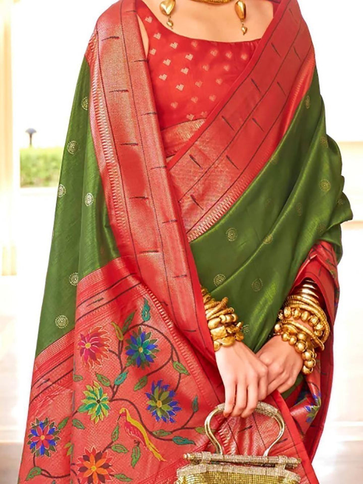 Vibrant color luxurious fabric exclusive attire crafted for elegance and style.