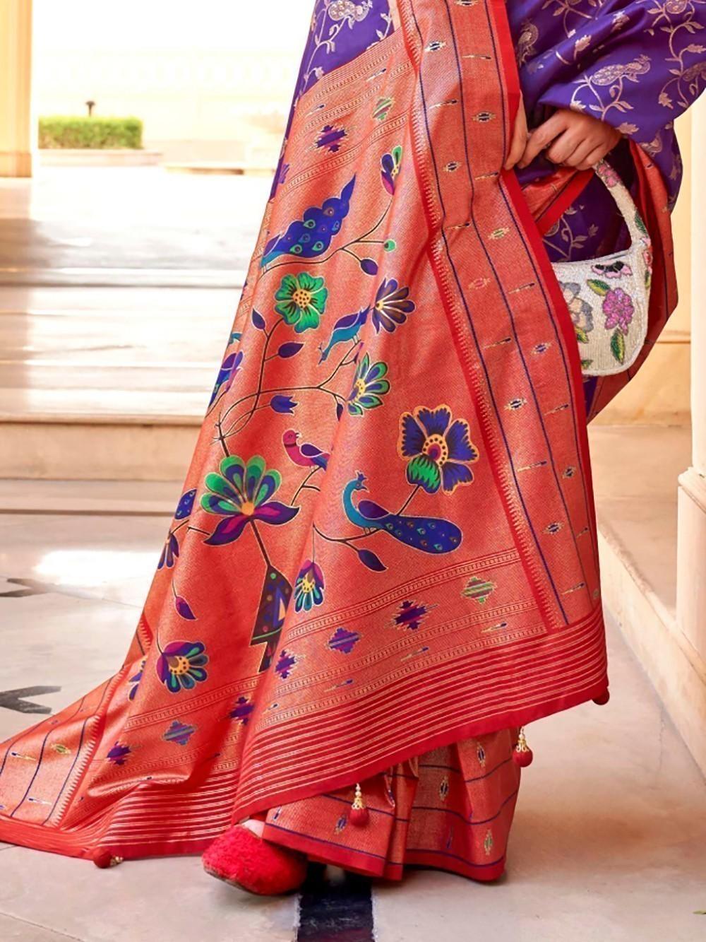 Vibrant color luxurious fabric exclusive attire crafted for elegance and style.