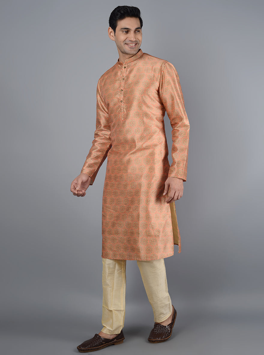 Stylish kurta pajama creating a sophisticated look.