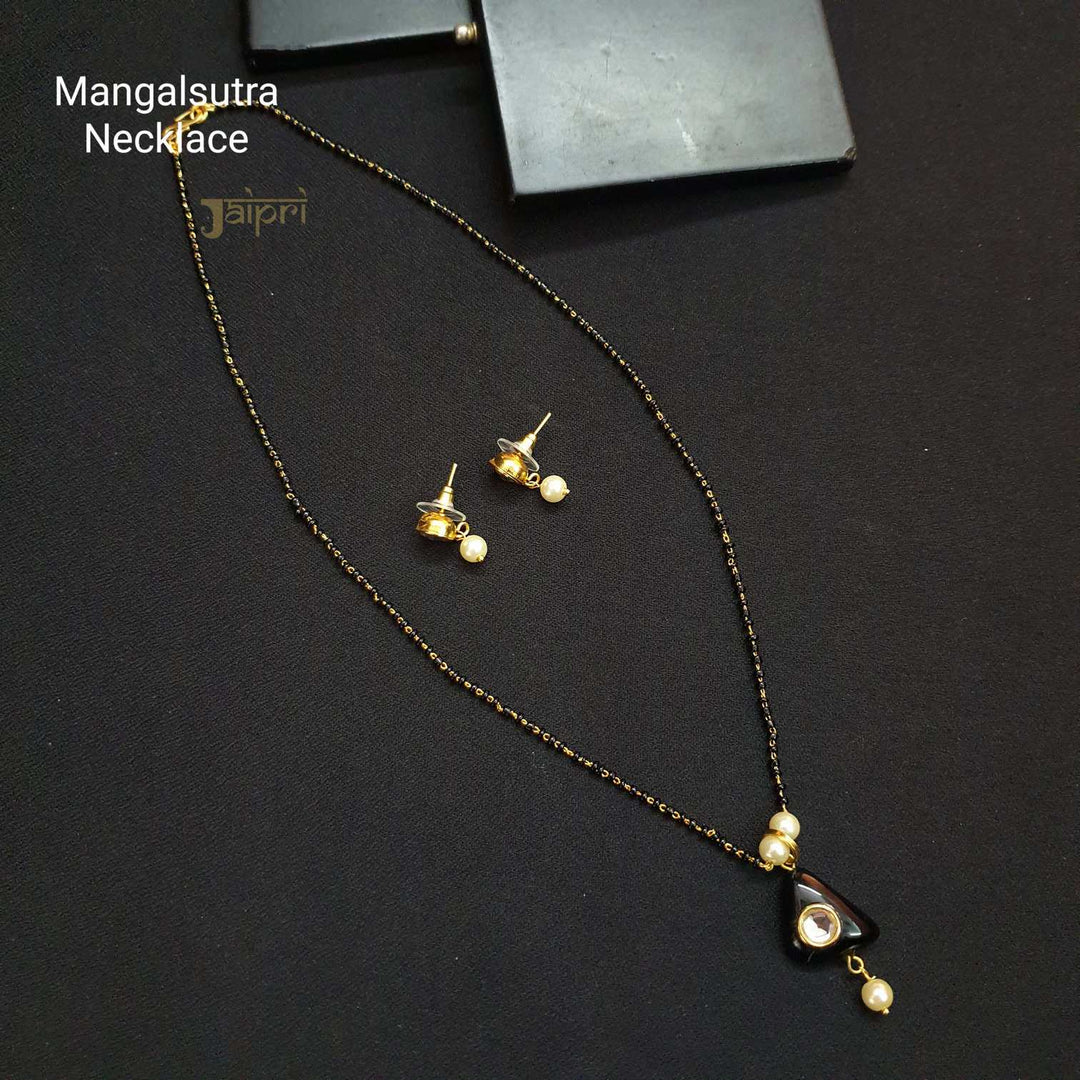 Traditional Gold-Plated Mangalsutra | Elegant Ethnic Jewelry