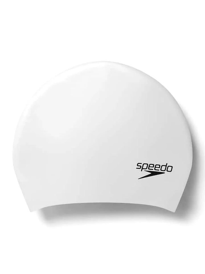 Speedo 80616814561 Plain Flat Silicone Senior Swim Cap