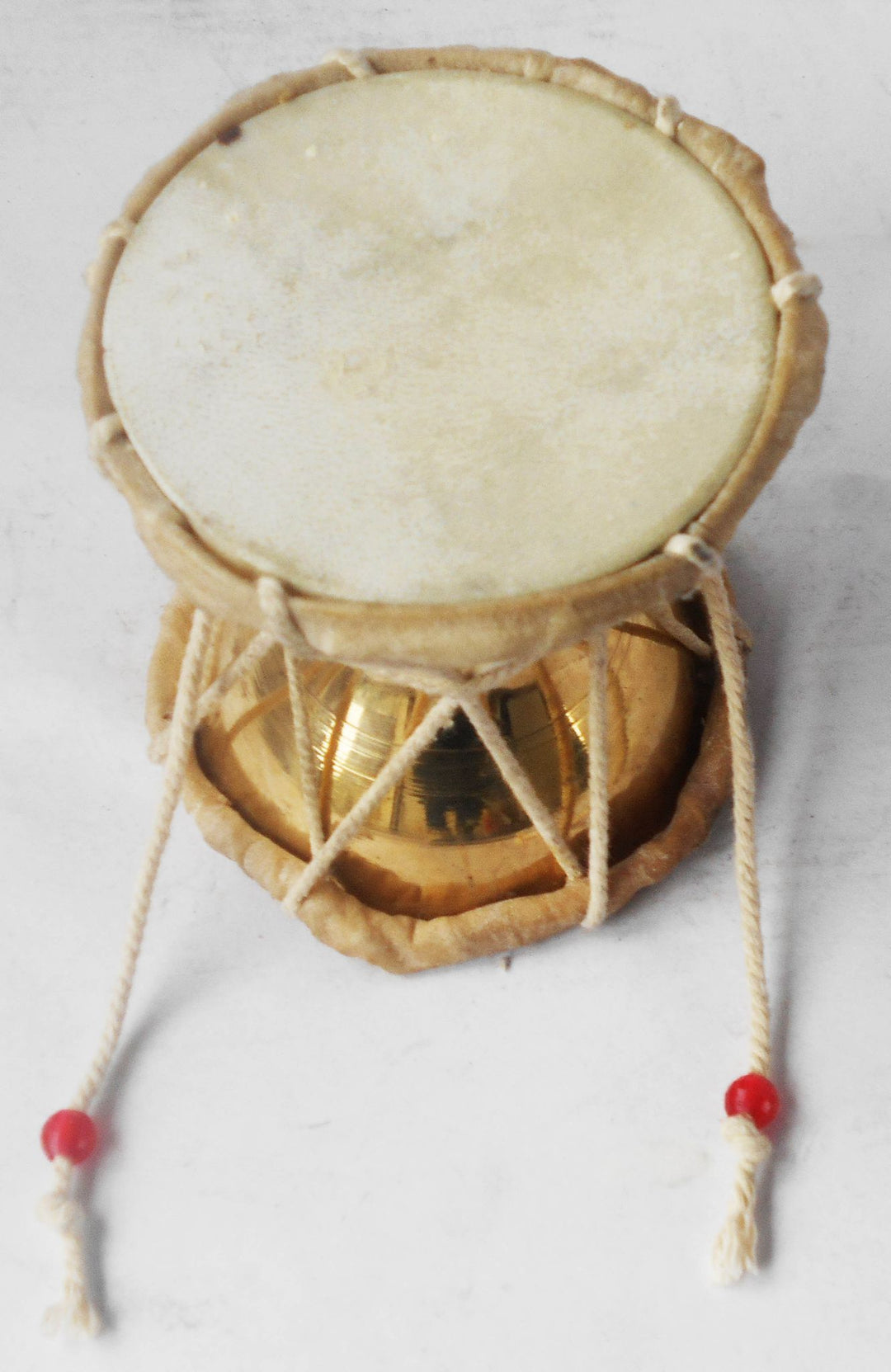 Brass Damru | Traditional Musical Instrument for Pooja and Meditation