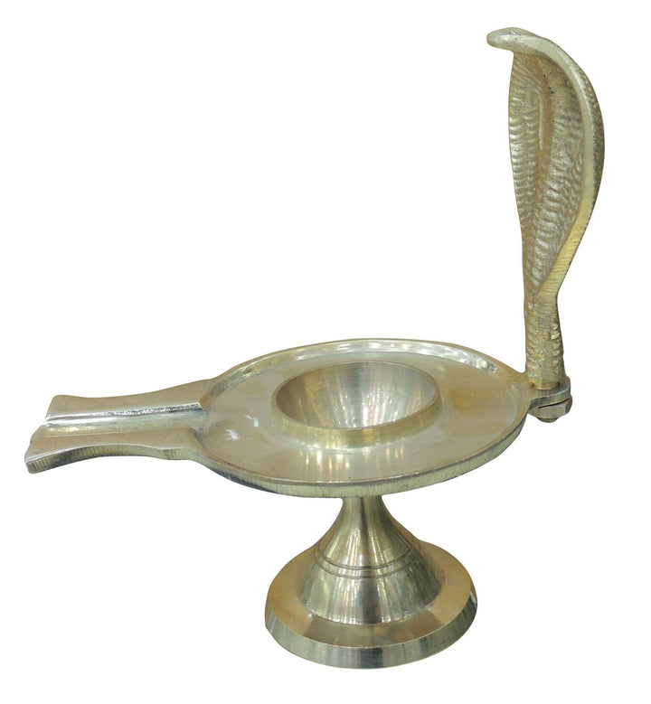 Brass Jaladhari & Argha Shivling - 2x6x7 Inch | Pooja Items